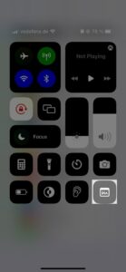 Quick Notes to Control Center Step 2